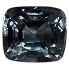 1.40Ct Metallic Grey Spinel (6.5x5.7x4.3mm)