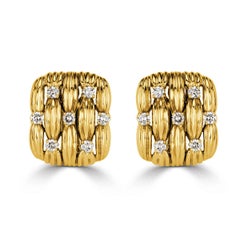 1.40ct Round Brilliant Cut Diamond Tiffany 
Co. Estate Clip-On Earrings