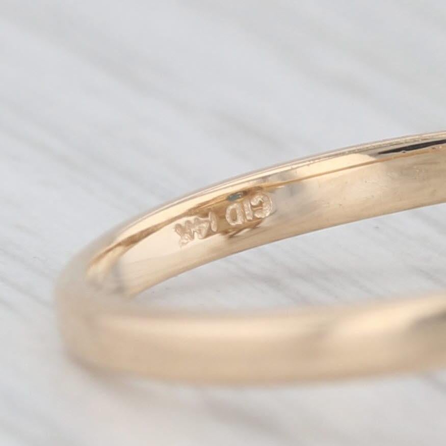 1.40ctw Dark Blue Sapphire Diamond Halo Ring 14k Yellow Gold Sz 7.25 Engagement In Good Condition In McLeansville, NC