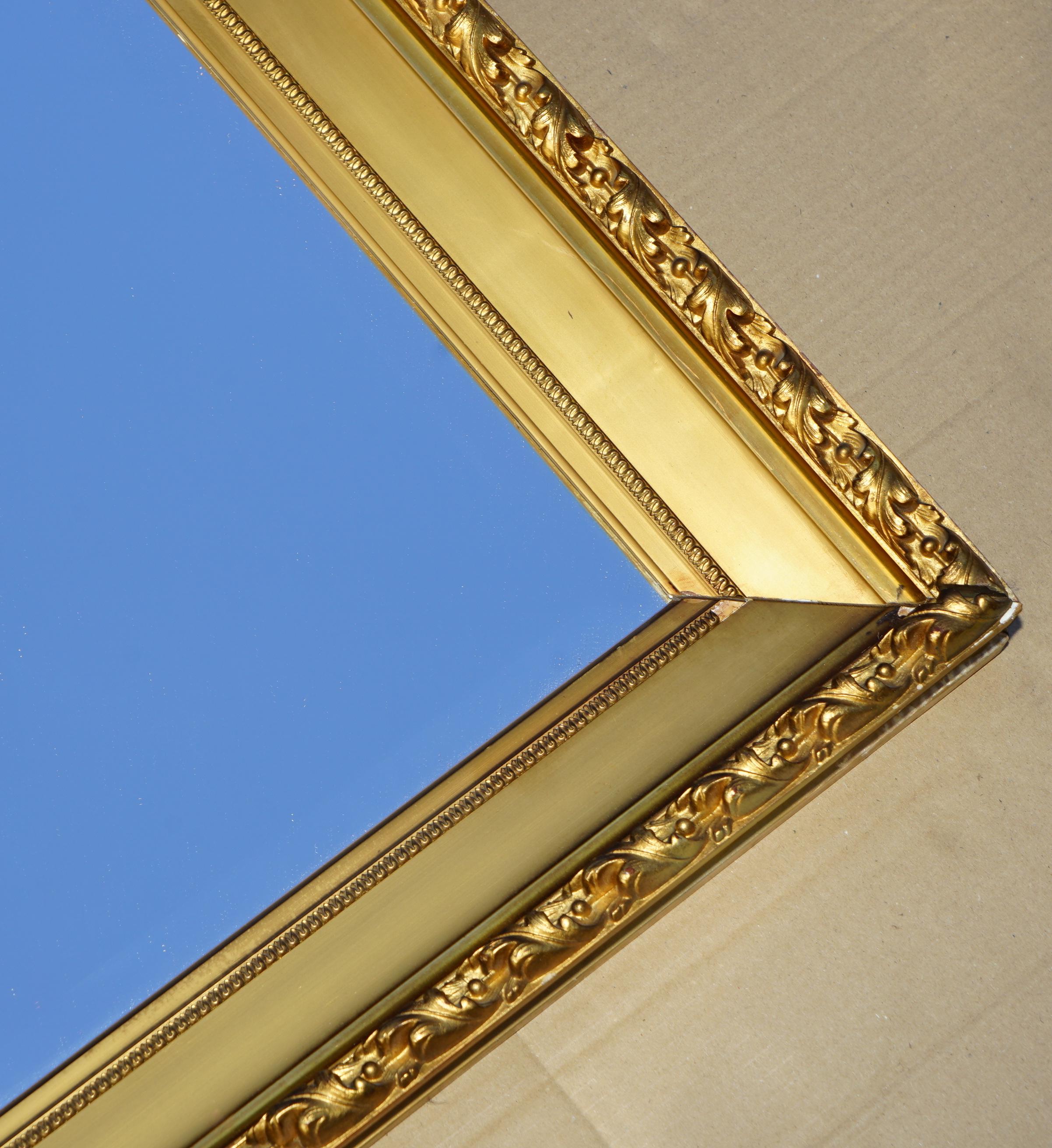 18th Century and Earlier 140X152CM PAUL DE VOS 17TH CENTURY GILTWOOD PICTURE FRAMES CONVERTED TO MIRRORs For Sale