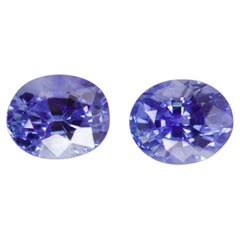 1.41 Carat Natural Blue Sapphires Precious Loose Gemstones, Customisable Jewels