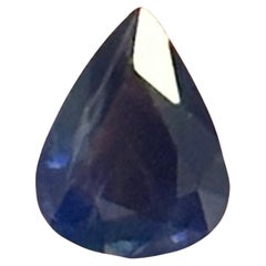 1.41 Carat Pear Sapphire