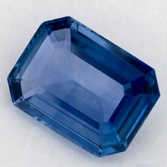 1.41 Ct Blue Sapphire Octagon Loose Gemstone