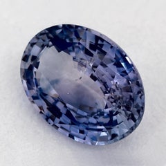 1.41 Ct Blue Sapphire Oval Loose Gemstone
