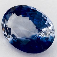 1.41 Ct Blue Sapphire Oval Loose Gemstone (pierre précieuse en vrac)