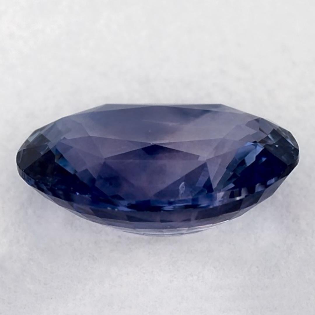 1.41 carati di zaffiro blu ovale sfuso In condizioni Nuovo in vendita a Fort Lee, NJ