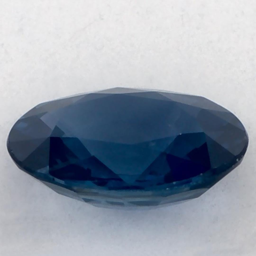 1.41 qt Zafiro Azul Oval Gema Suelta en Nuevo estado para la venta en Fort Lee, NJ