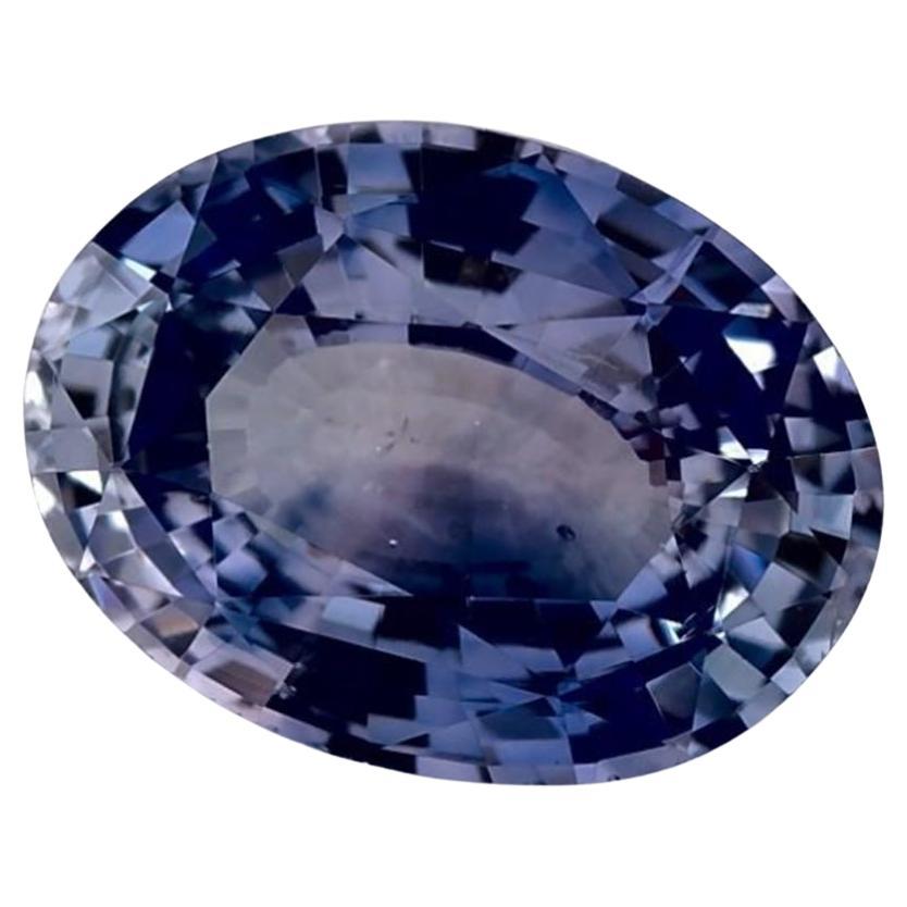 1.41 Ct Blue Sapphire Oval Loose Gemstone