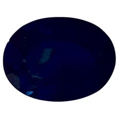 1.41 Ct Blue Sapphire Oval Loose Gemstone