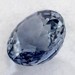 1.41 Ct Blue Sapphire Round Loose Gemstone