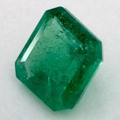 1,41 carati di pietra smeraldo Asscher sfuso