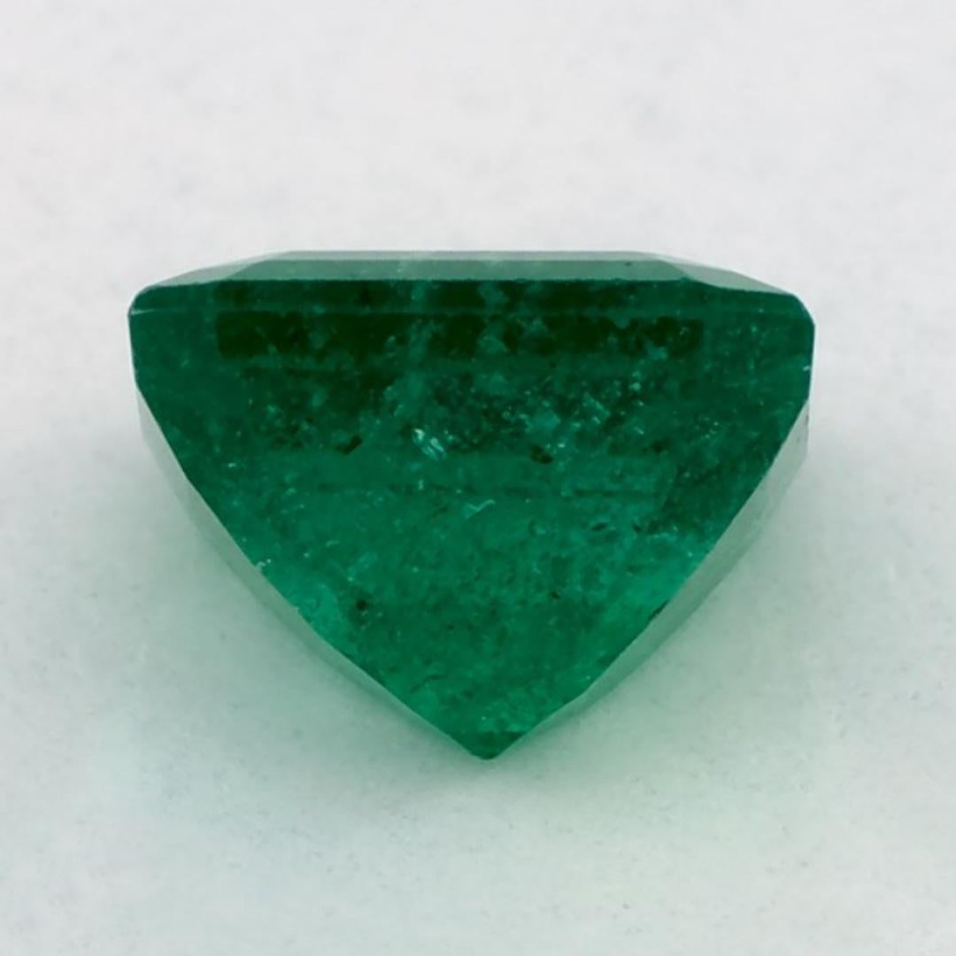 1,41 Karat Smaragd Asscher Lose Edelstein im Zustand „Neu“ im Angebot in Fort Lee, NJ