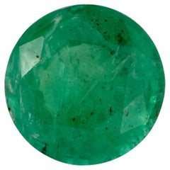 1.41 Ct Smaragd Runde Lose Edelstein