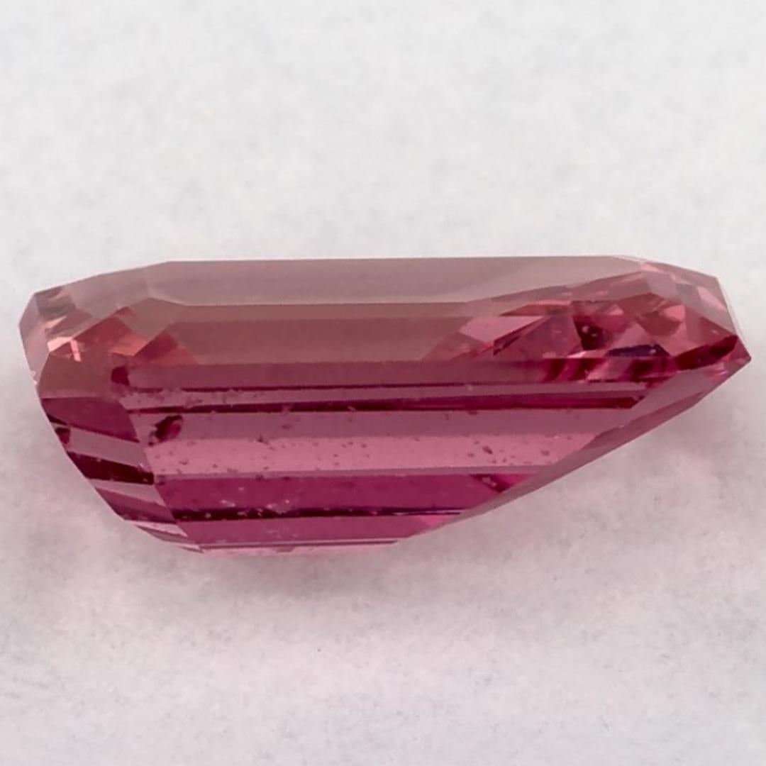 1.41 Ct Pink Sapphire Octagon Cut Loose Gemstone In condizioni Nuovo in vendita a Fort Lee, NJ