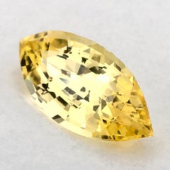 1.41 qt zafiro amarillo marquesa gema suelta