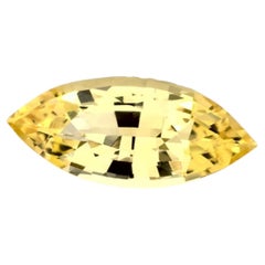 1.41 qt zafiro amarillo marquesa gema suelta