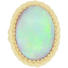 14.10 Carat Opal Braided Ring