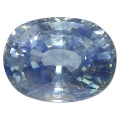 14.12ct Oval Blue Sapphire GIA Certified Madagascar