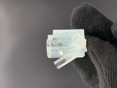14.14 Gram Mesmerising Aquamarine Crystal Bunch From Shigar Valley, Pakistan