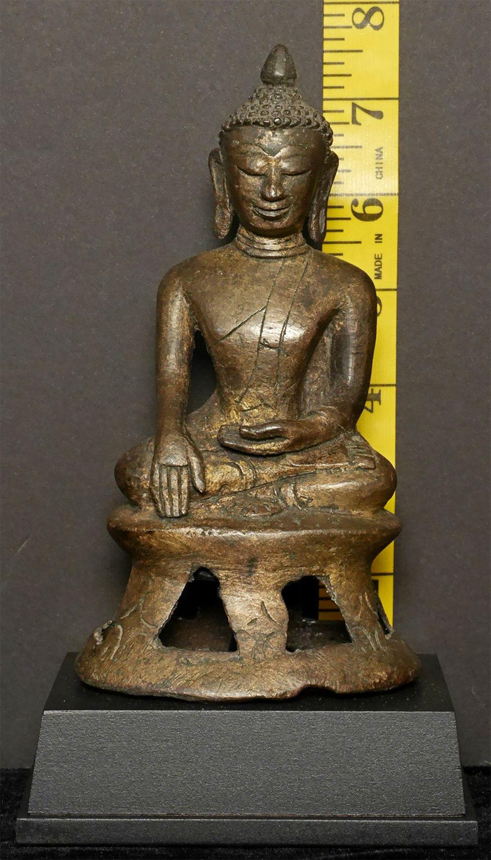 14\15thC Burmese Pinya Style, Very Rare Type of Burmese Buddha 4