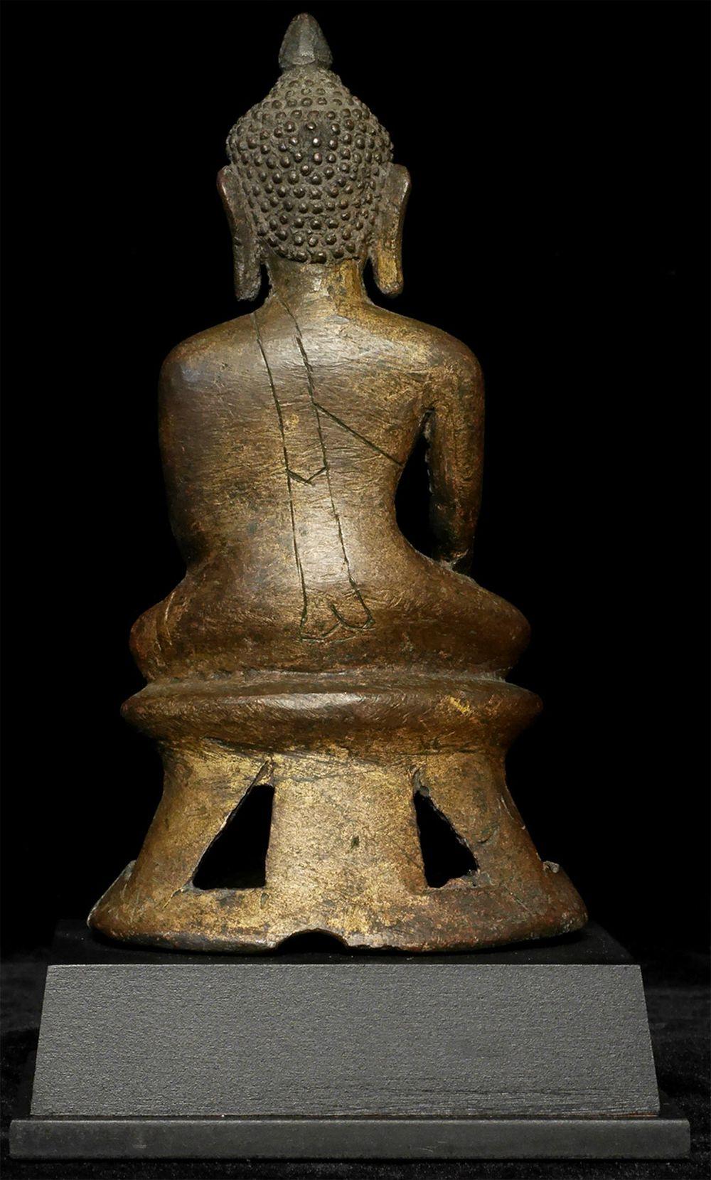 18th Century and Earlier 14\15thC Burmese Pinya Style, Very Rare Type of Burmese Buddha