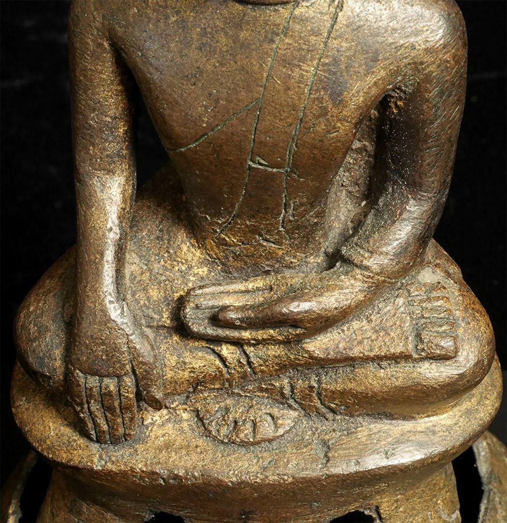 14\15thC Burmese Pinya Style, Very Rare Type of Burmese Buddha 2