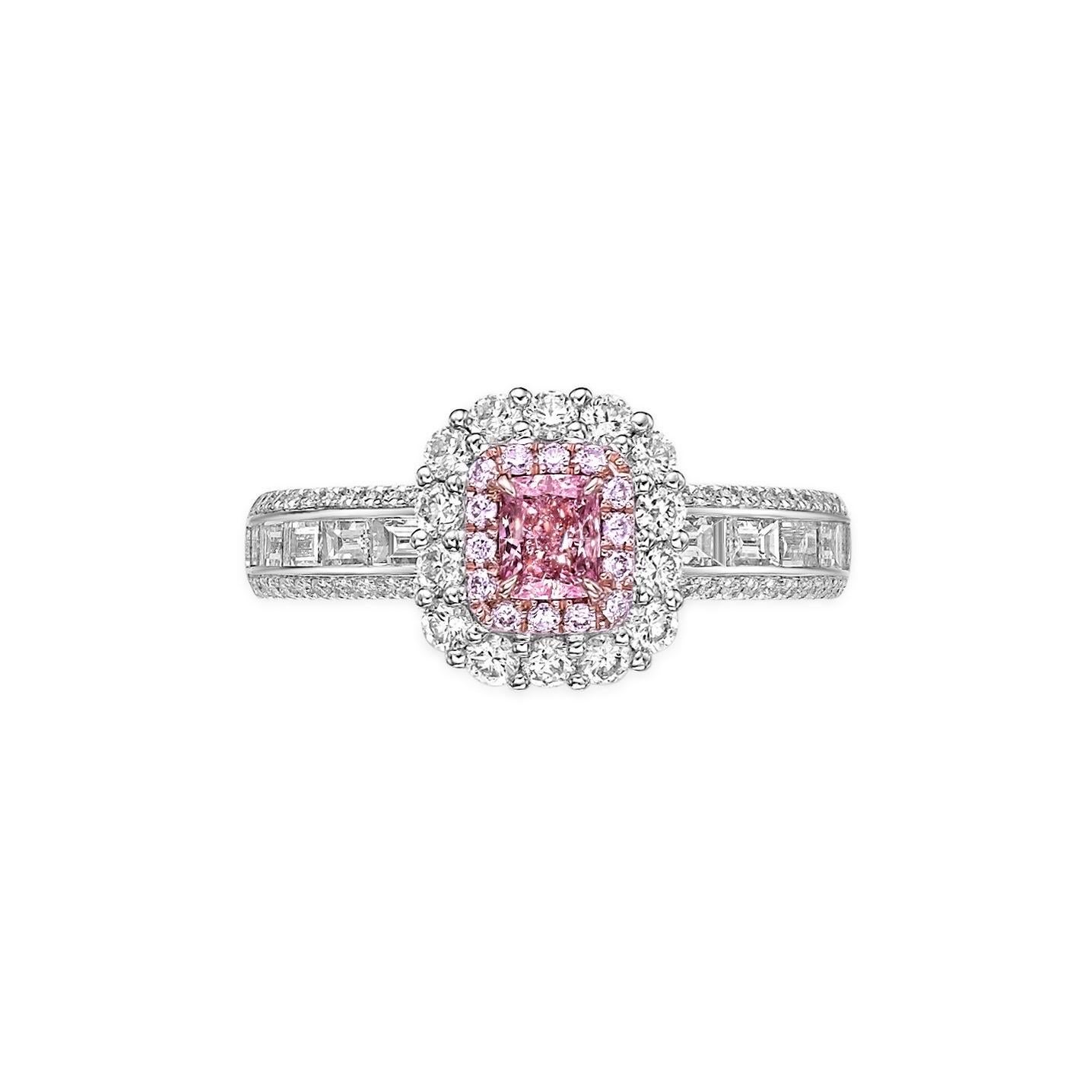 1.41ct total weight diamond ring In New Condition For Sale In New York, NY