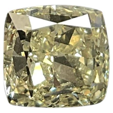Diamant naturel non certifié de 1,42 carat taille brillant coussin pour la joaillerie fine