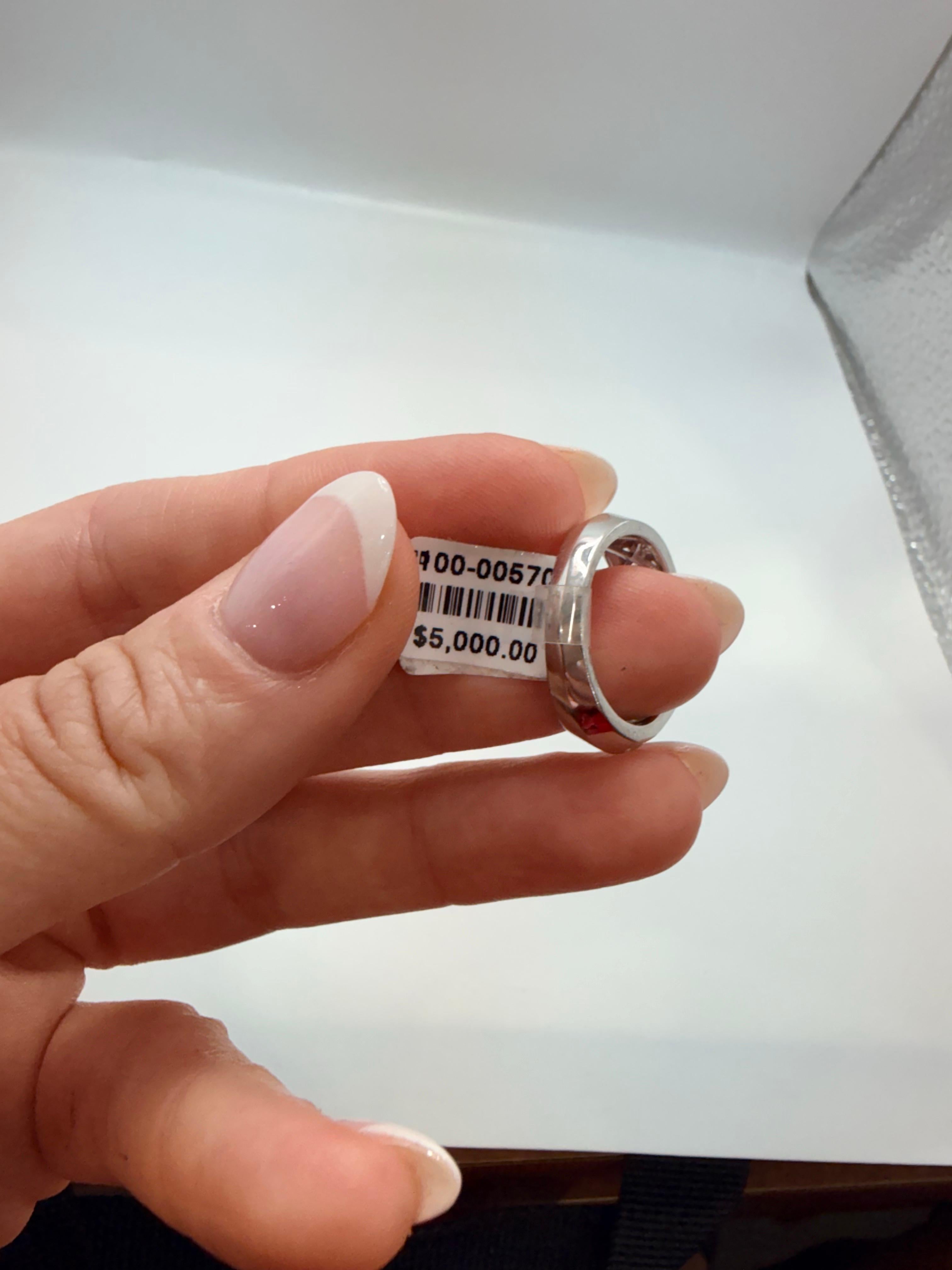 Bague de fiançailles 1,42 carats or 14KT beauté classique Unisexe en vente