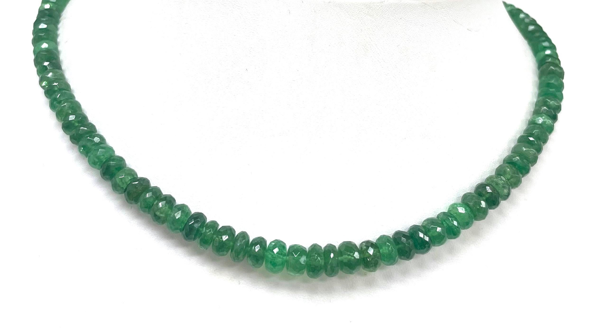  142 Carats Green Tsavorite Paradizia Necklace For Sale 3