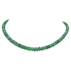Collier Paradizia en tsavorite verte de 142 carats N3747