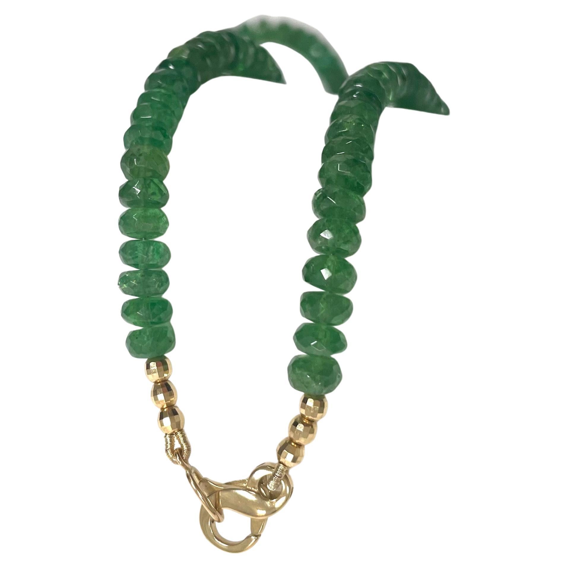 142 Carats Green Tsavorite Paradizia Necklace In New Condition For Sale In Laguna Beach, CA