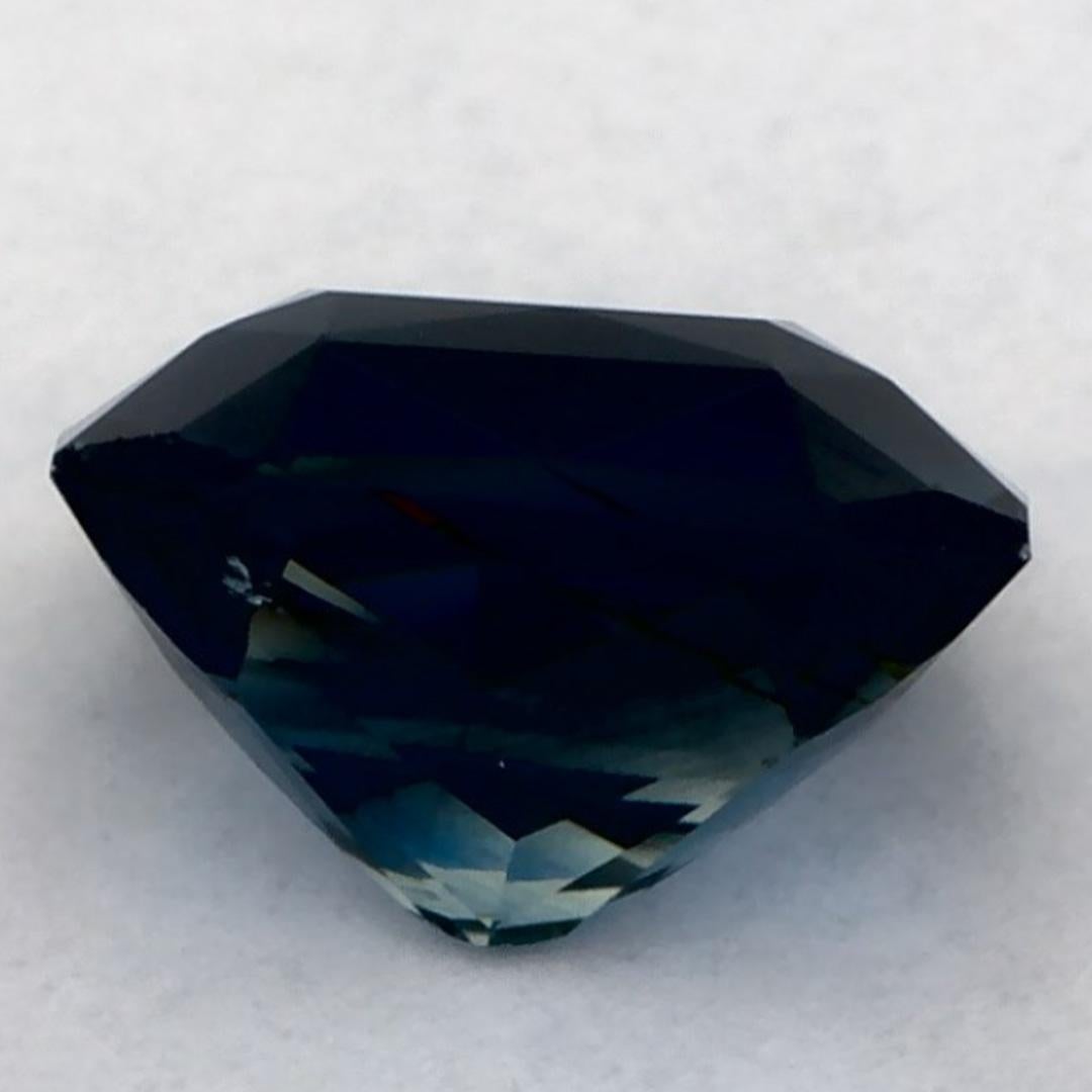 1.42 Ct Blue Sapphire Octagon Cut Loose Gemstone im Zustand „Neu“ im Angebot in Fort Lee, NJ
