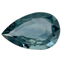 1.42 Ct Blue Sapphire Pear Loose Gemstone