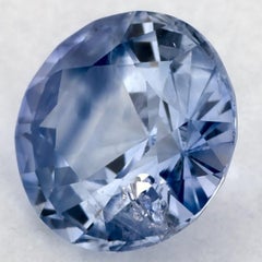 1.42 Ct Blue Sapphire Round Loose Gemstone (pierre précieuse en vrac)