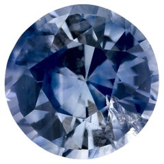 1.42 Ct Blue Sapphire Round Loose Gemstone