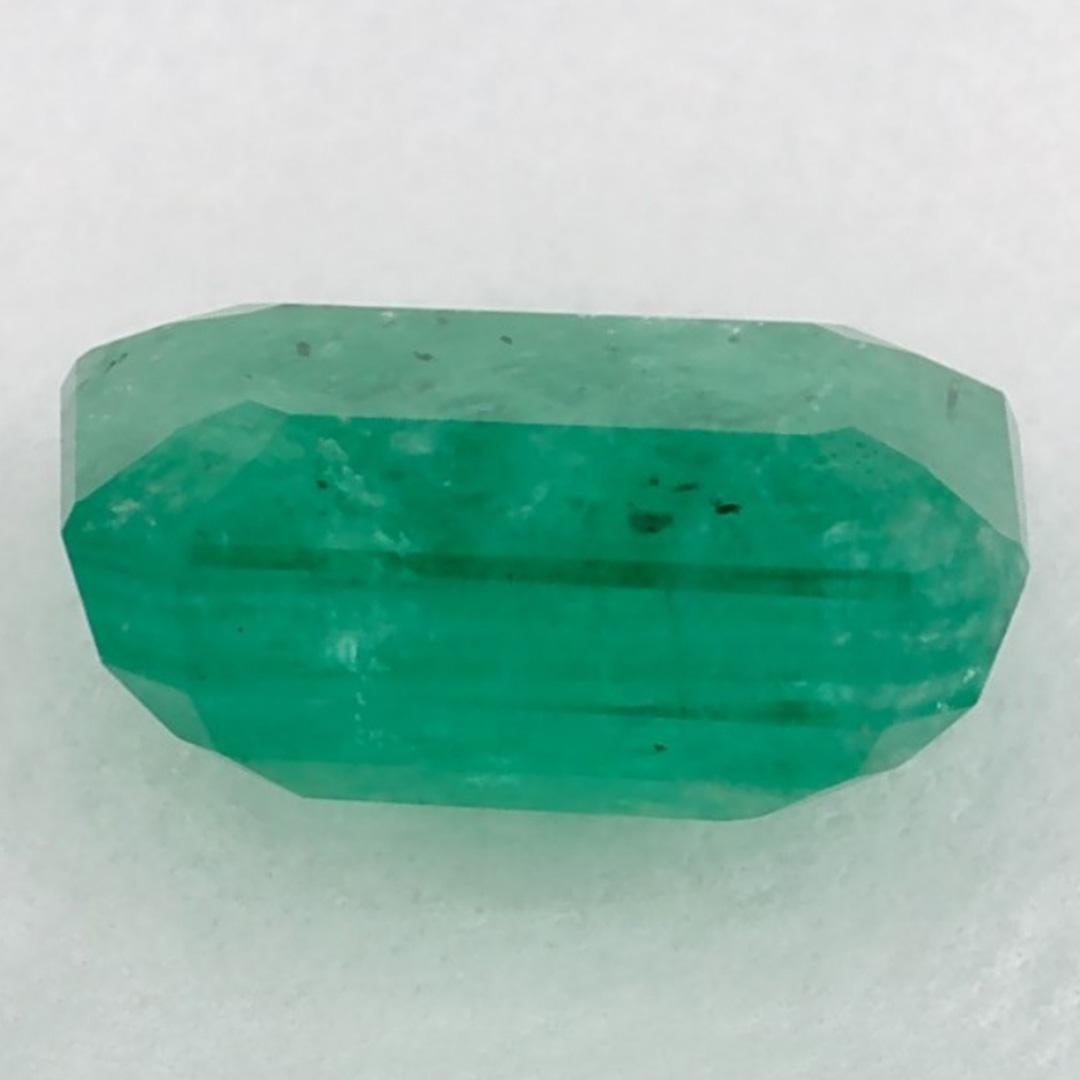 1.42 qt Esmeralda talla octágono Gema suelta en Nuevo estado para la venta en Fort Lee, NJ