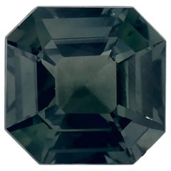 1.42 Ct Green Sapphire Octagon Loose Gemstone 1.42 Ct Green Sapphire Octagon Loose Gemstone