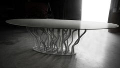 Outdoor Dining Table Ft. Biomorphic Design, Customizable