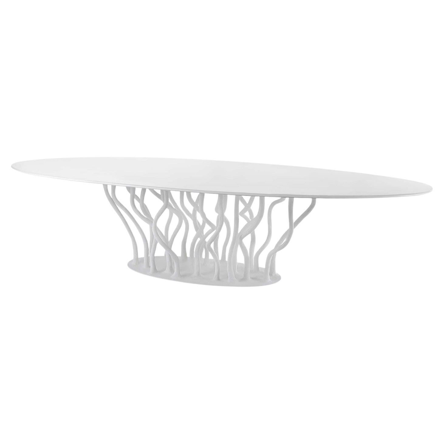 Outdoor Dining Table Ft. Biomorphic Design