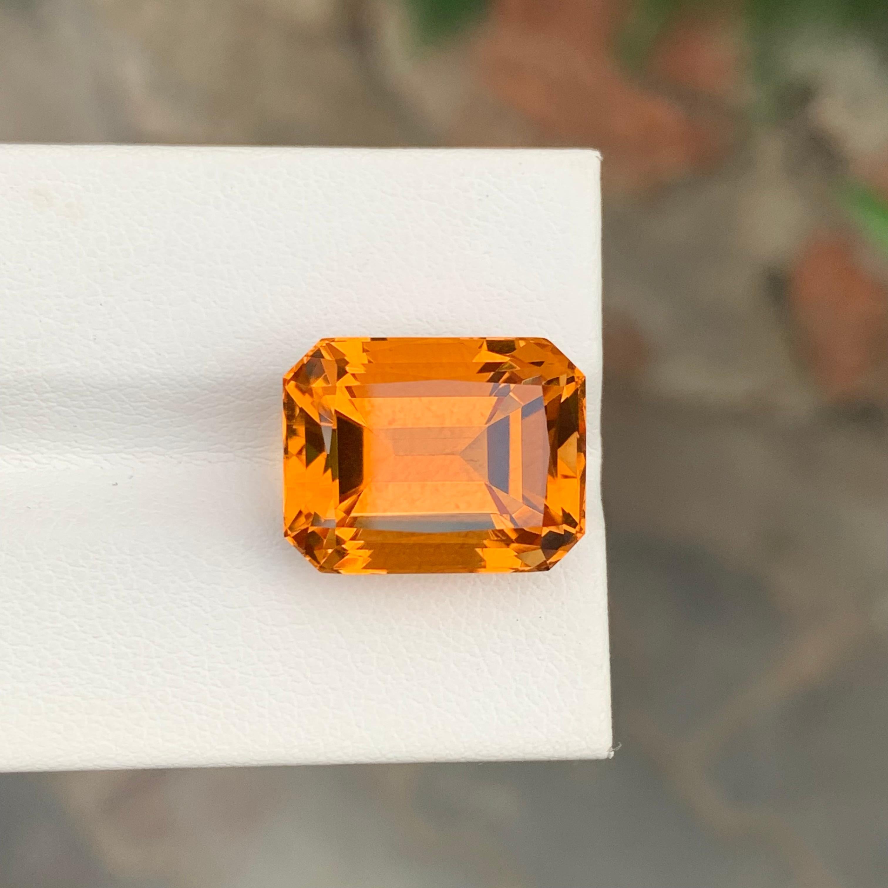 14,25 Quilates Gema Natural Citrino Maderia Suelto en venta 8