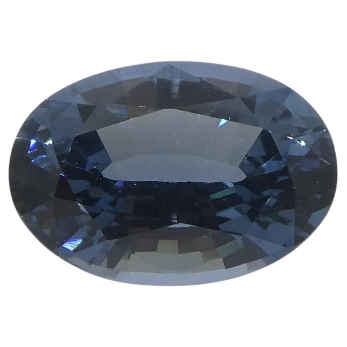 1.42ct Oval Blue Spinel from Burma