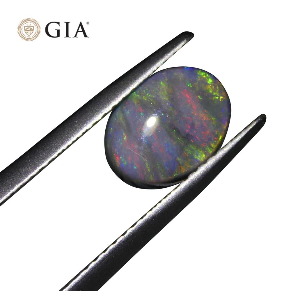 cutting black opal