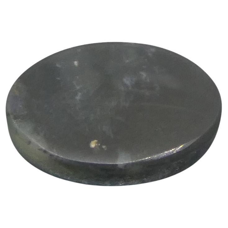 1.42ct Oval Cabochon Black Opal GIA Certified For Sale 4
