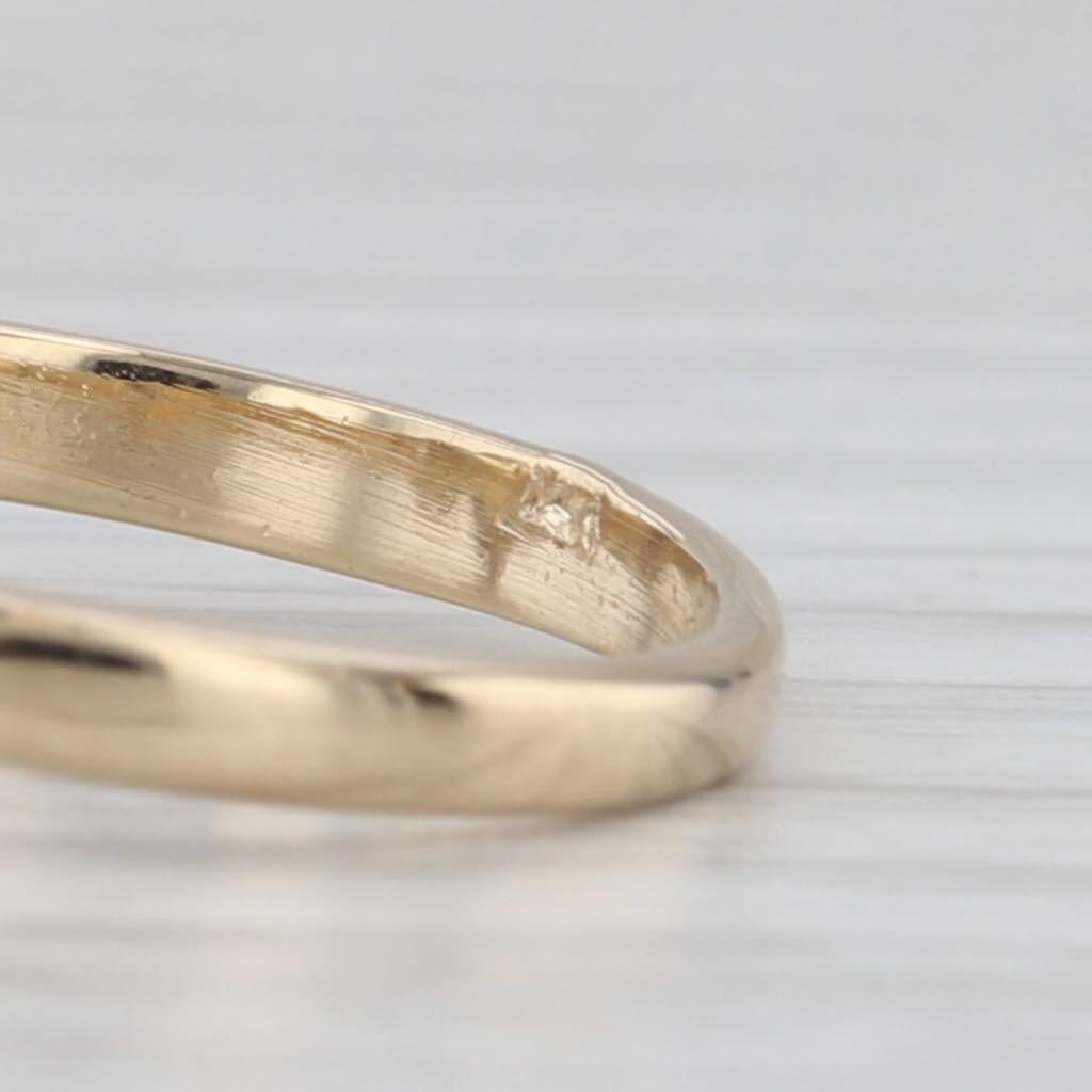 Anillo de compromiso de diamantes marquesa de 1,42 ctw Oro amarillo de 14k Talla 6 GIA en venta 2