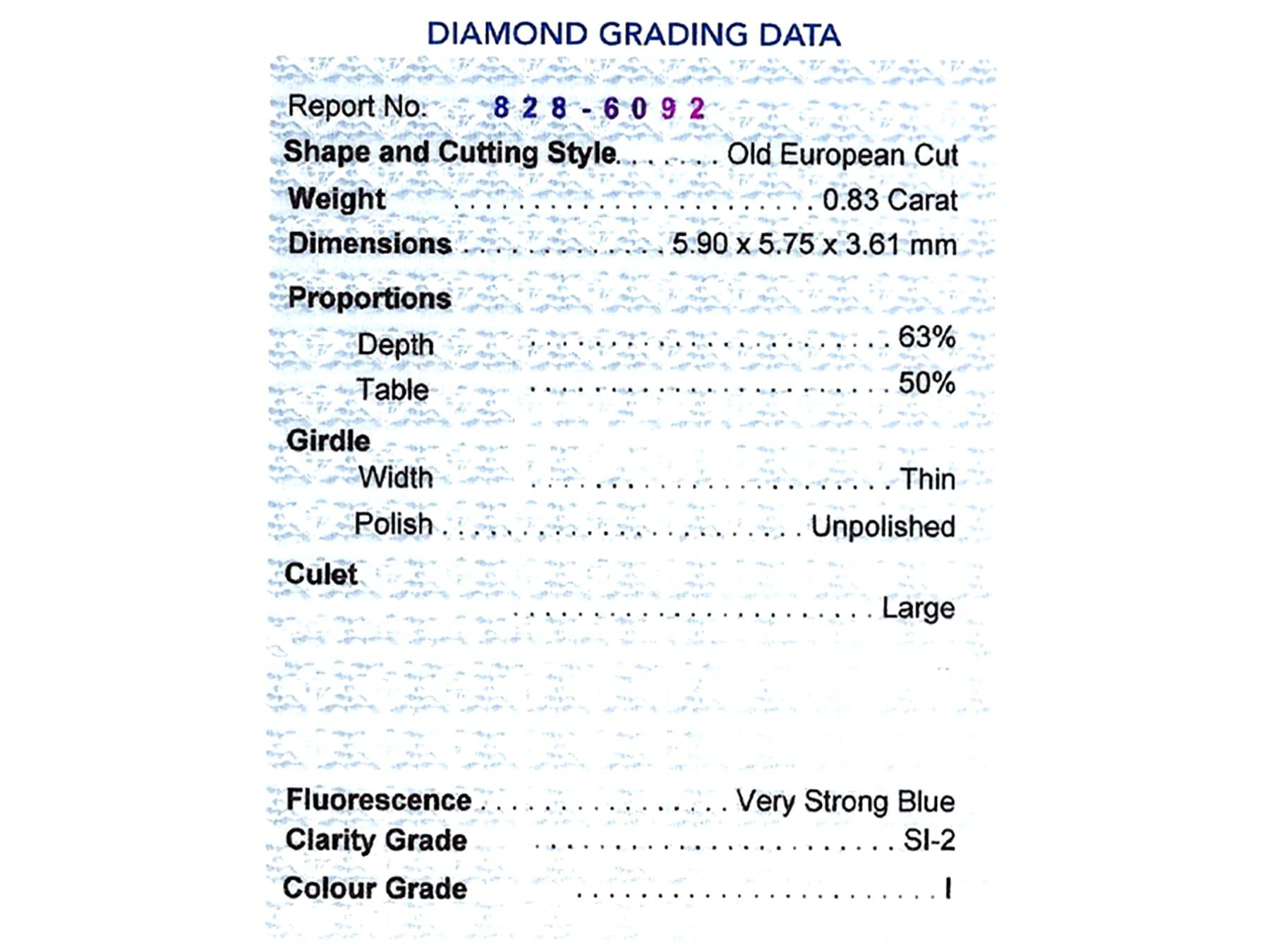 1.43 Carat Diamond and Platinum Cluster Ring For Sale 5