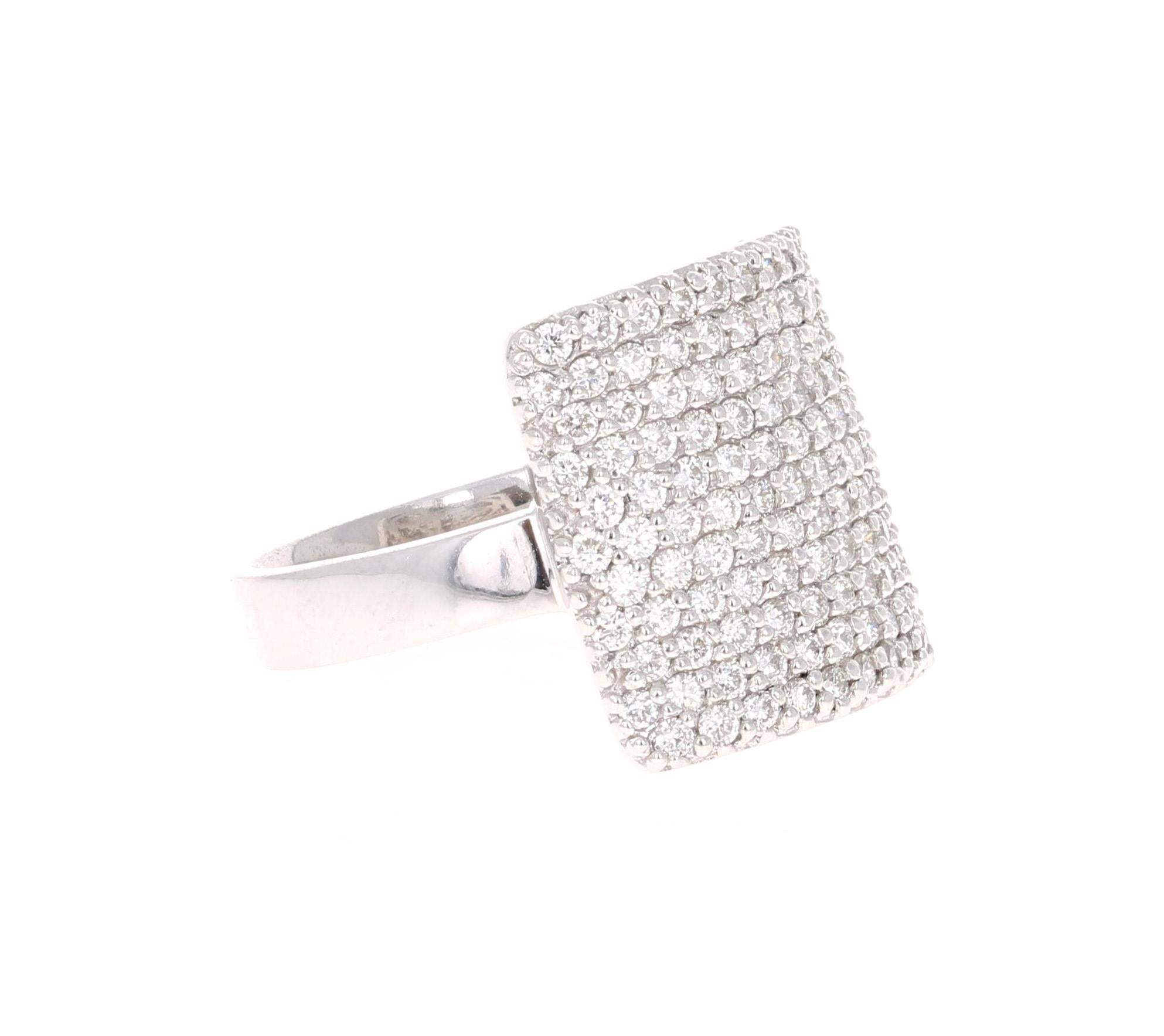 A simple cocktail/statement ring with a bold setting! Very much on trend with the modern day rings. A ring that screams #girlpower #bossbabe #bosslady for the independent and strong! 
Great as an everyday wear or as a special occasion ring.  
The