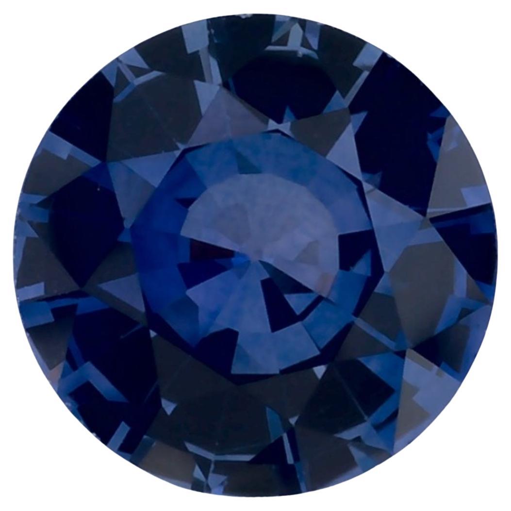 1.43 carati di zaffiro blu rotondo sfuso