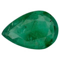 1.43 Ct Emerald Pear Loose Gemstone (pierre précieuse en vrac)