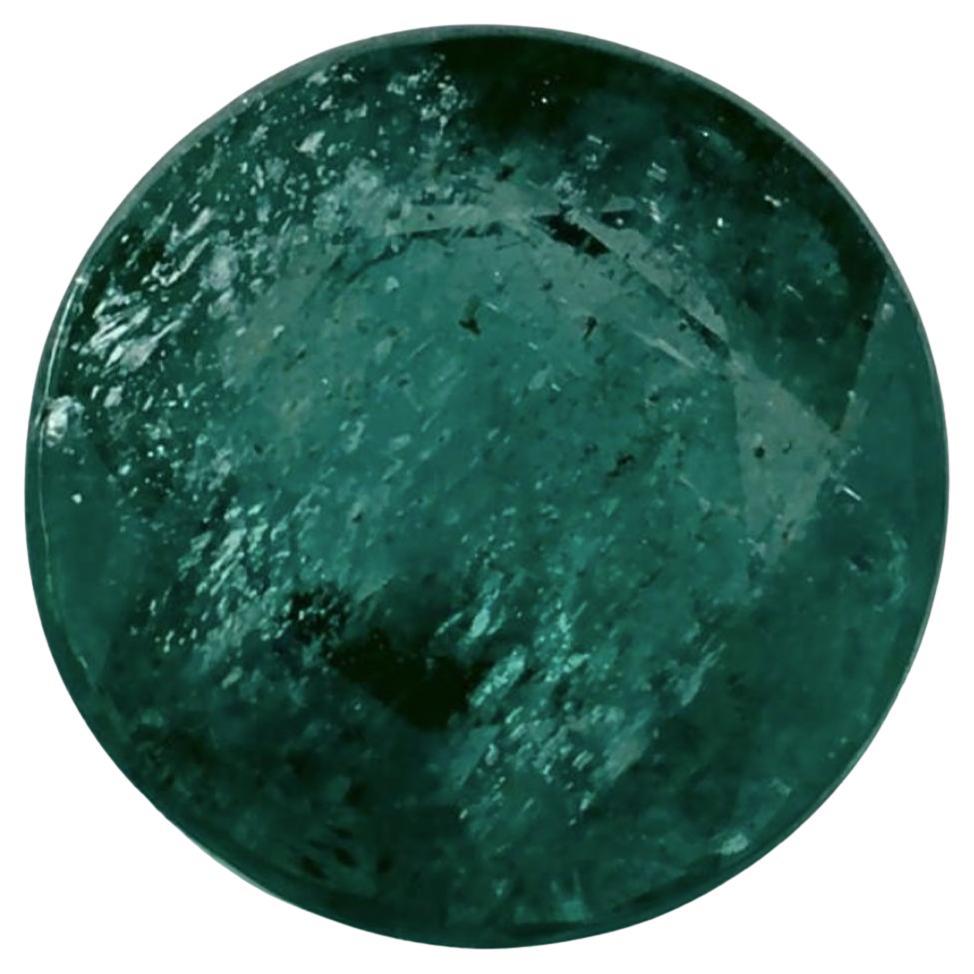 1.43 Ct Emerald Round Loose Gemstone